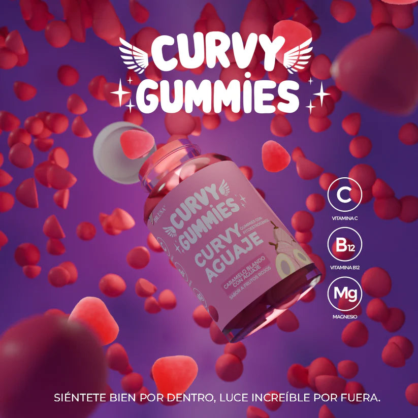 Curvy Gummies - Gomitas con Aguaje: Las curvas que tanto deseas