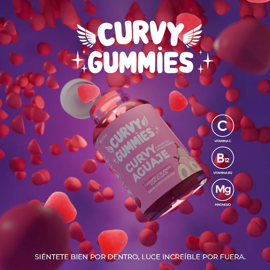 Curvy Gummies - Gomitas con Aguaje: Las curvas que tanto deseas